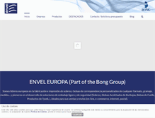Tablet Screenshot of enveleuropa.com